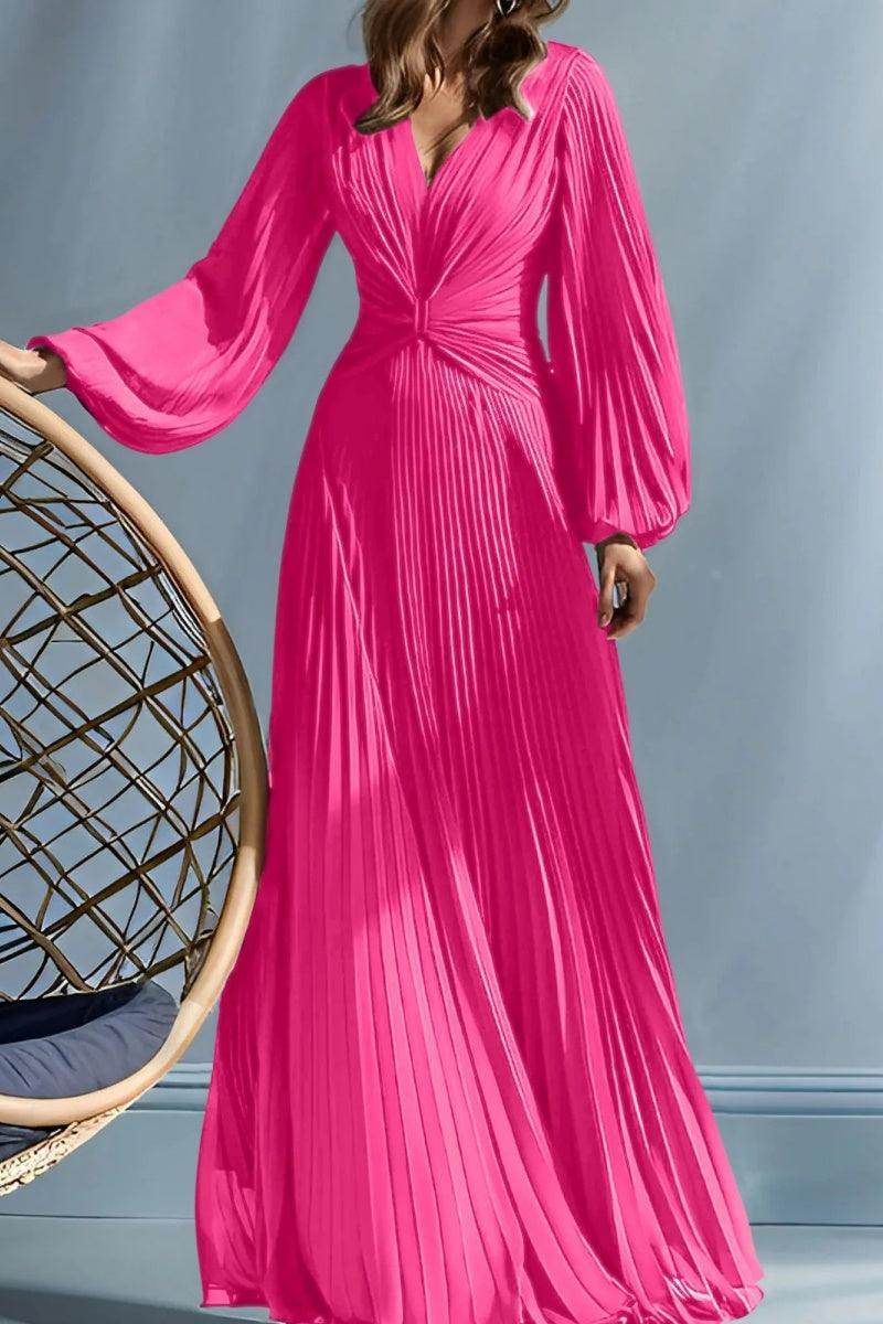 Elegant A Line V Neck with Ruched Mother of the Bride Dress