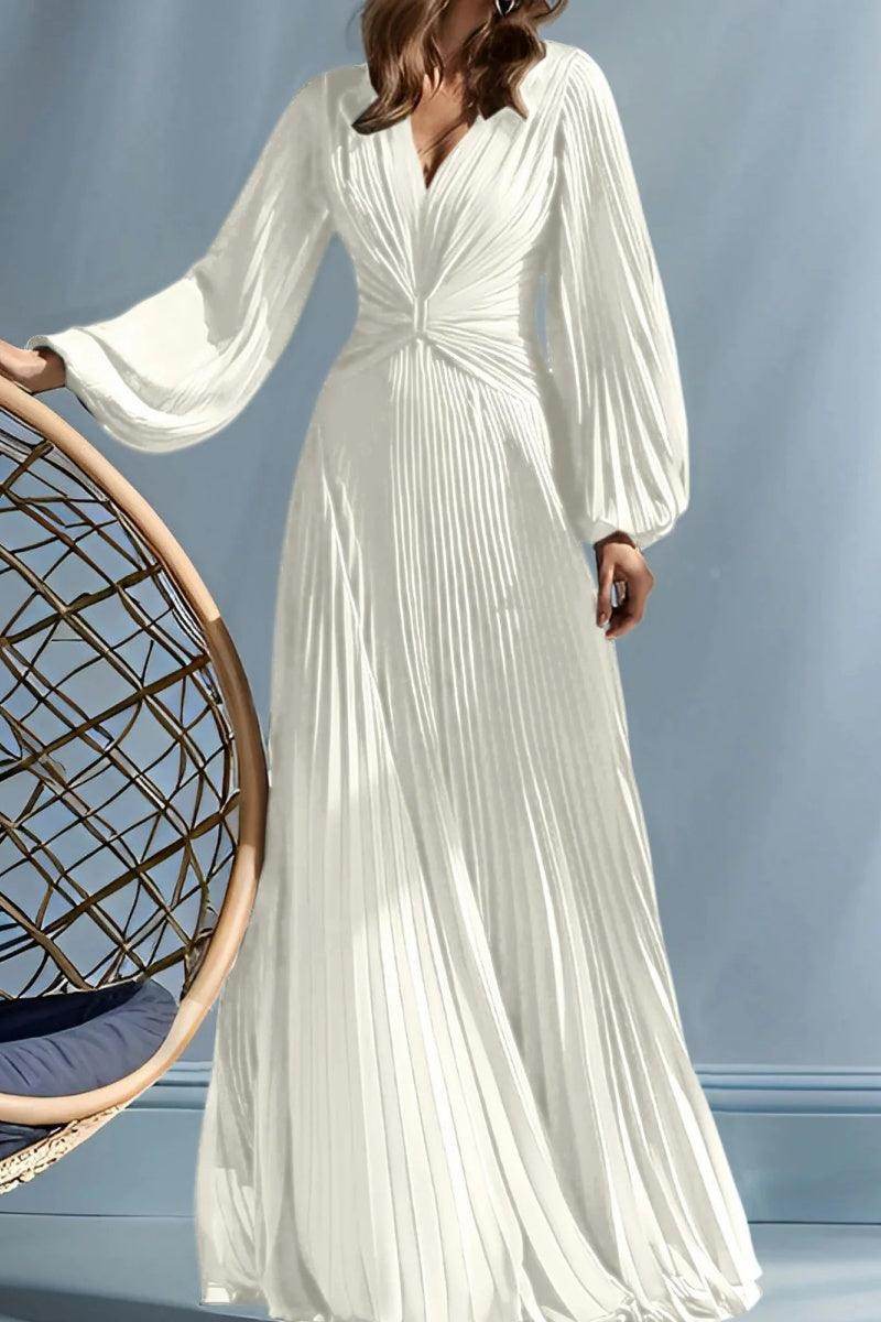 Elegant A Line V Neck with Ruched Mother of the Bride Dress