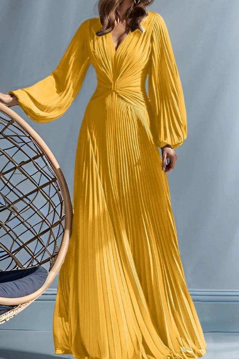 Elegant A Line V Neck with Ruched Mother of the Bride Dress