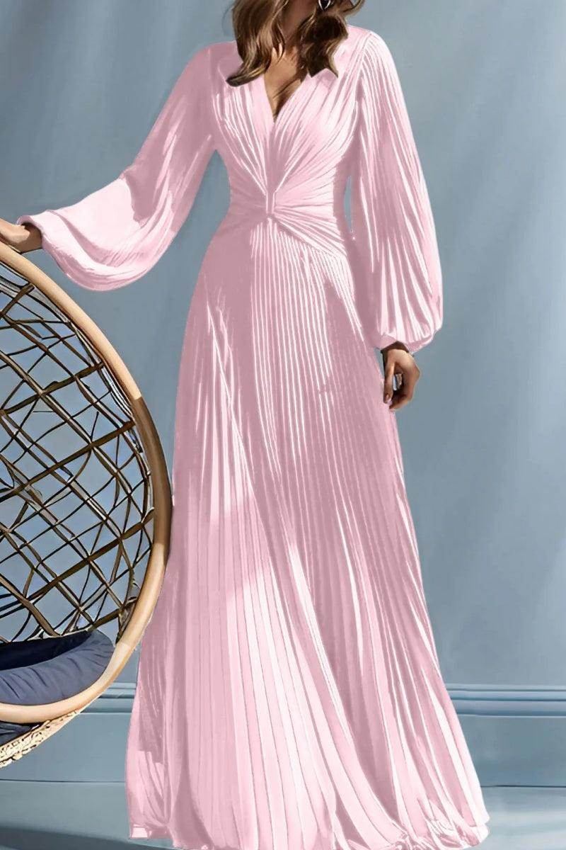 Elegant A Line V Neck with Ruched Mother of the Bride Dress