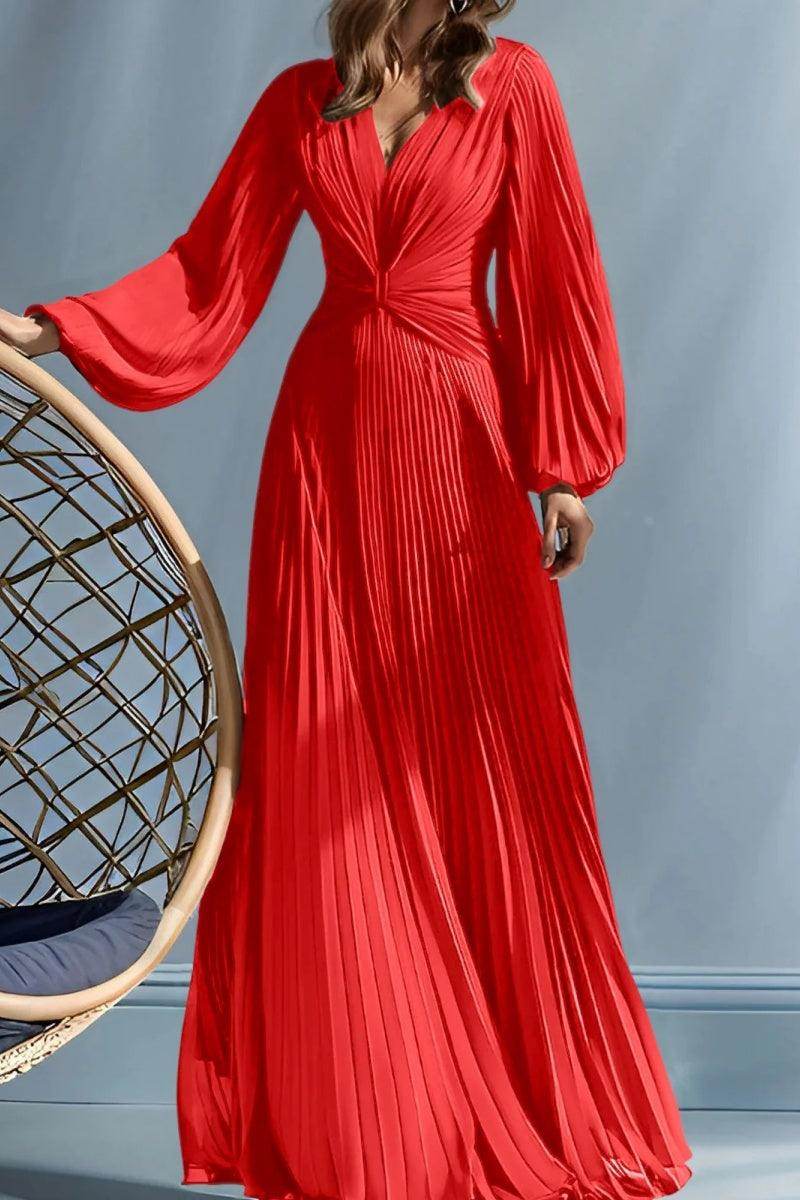 Elegant A Line V Neck with Ruched Mother of the Bride Dress
