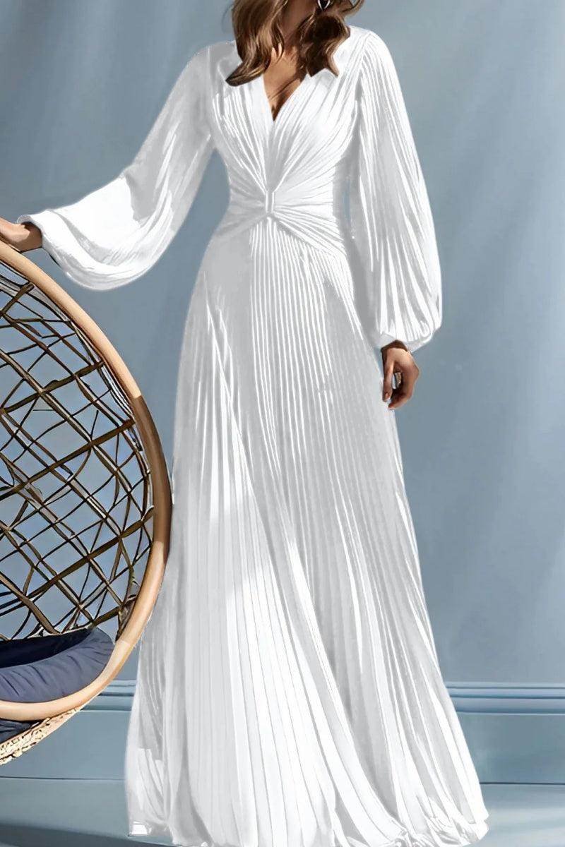 Elegant A Line V Neck with Ruched Mother of the Bride Dress