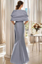 Elegant Trumpet 2 Pieces Floor Length Mother of the Bride Dress