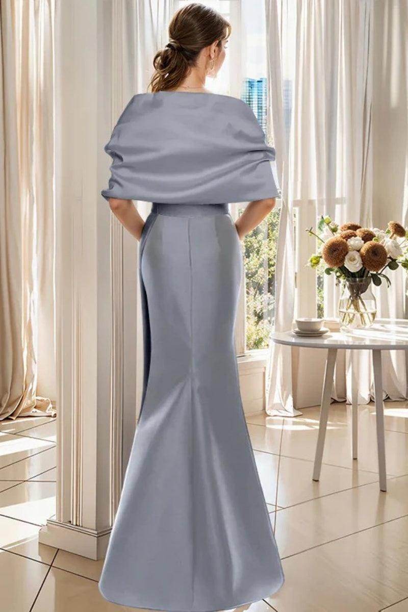 Elegant Trumpet 2 Pieces Floor Length Mother of the Bride Dress