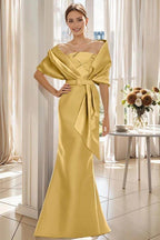 Elegant Trumpet 2 Pieces Floor Length Mother of the Bride Dress