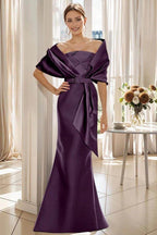 Elegant Trumpet 2 Pieces Floor Length Mother of the Bride Dress