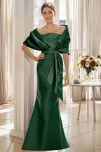 Elegant Trumpet 2 Pieces Floor Length Mother of the Bride Dress
