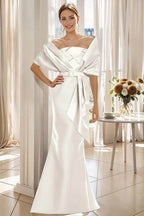 Elegant Trumpet 2 Pieces Floor Length Mother of the Bride Dress