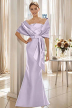 Elegant Trumpet 2 Pieces Floor Length Mother of the Bride Dress