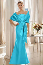 Elegant Trumpet 2 Pieces Floor Length Mother of the Bride Dress