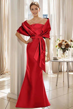 Elegant Trumpet 2 Pieces Floor Length Mother of the Bride Dress