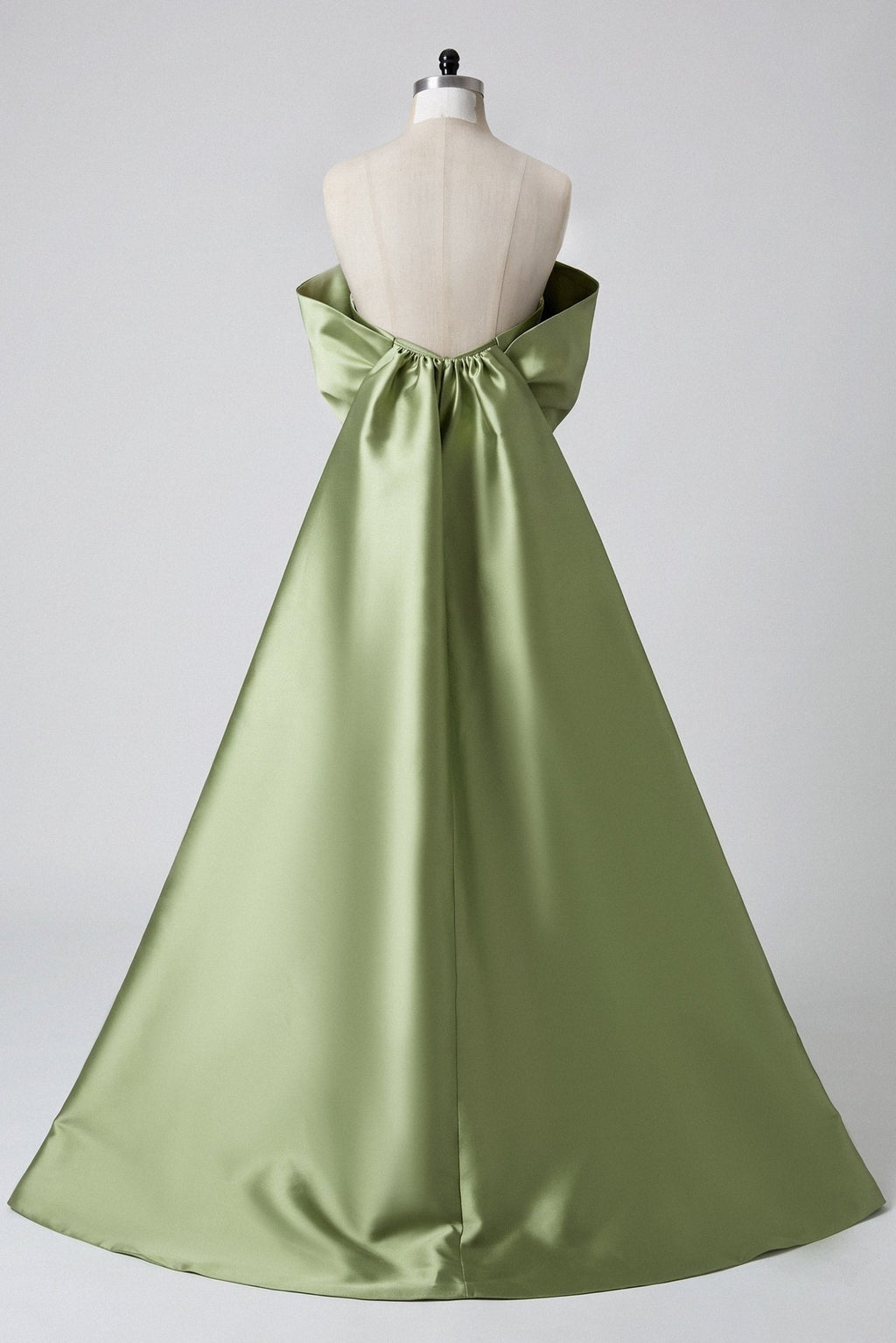Elegant Trumpet Mermaid Maxi Mikado Mother of the Bride Dress