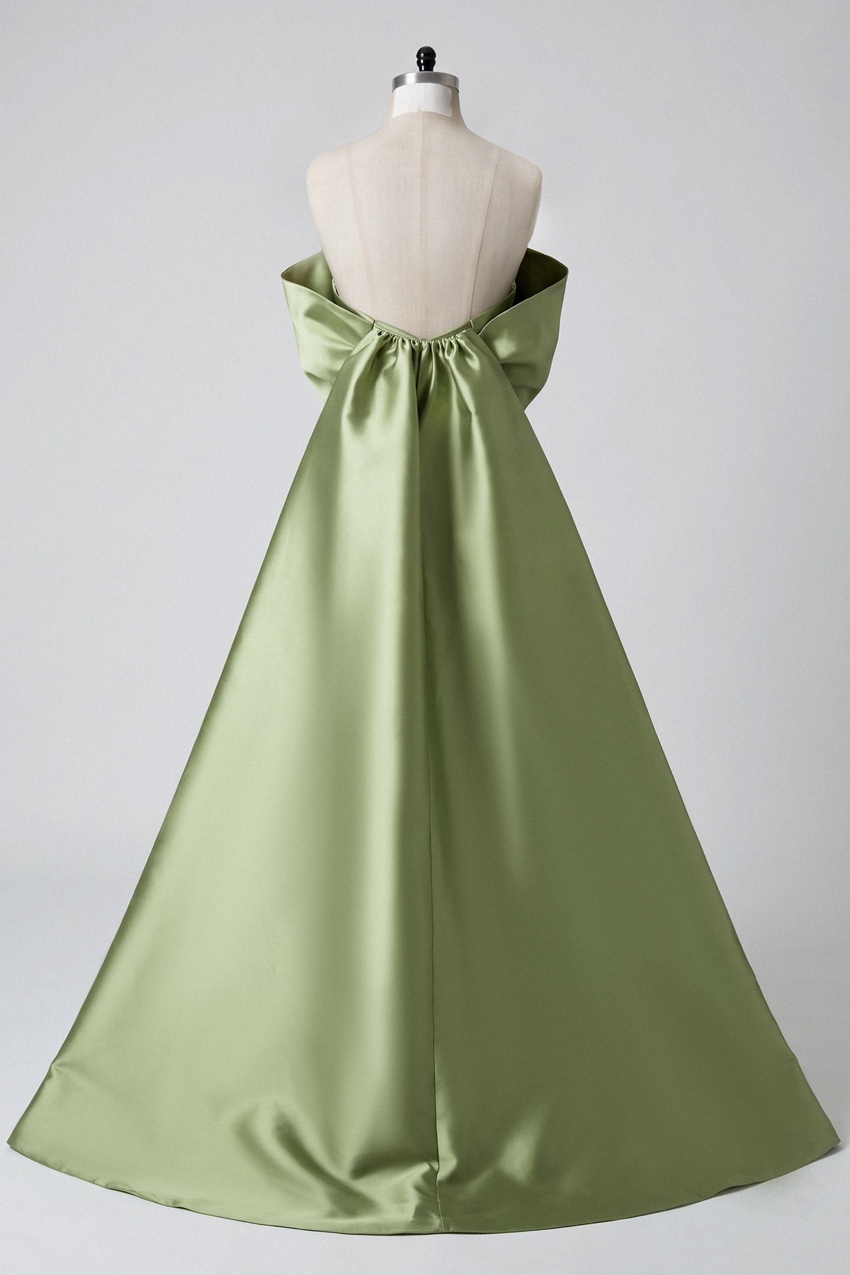 Elegant Trumpet Mermaid Maxi Mikado Mother of the Bride Dress