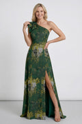 Elegant A Line Floor Length Jacquard Mother of the Bride Dress Mother of the Bride Dress