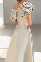 Elegant A Line Floor Length Satin Mother of the Bride Dress Mother of the Bride Dress