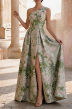 Elegant A Line Floor Length Jacquard Mother of the Bride Dress Mother of the Bride Dress