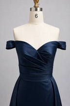 Elegant A Line Floor Length Satin Mother of the Bride Dress Mother of the Bride Dress