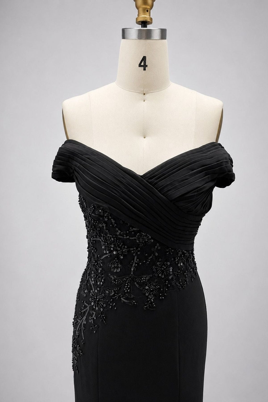 Elegant Sheath Column Floor Length Chiffon Stretch Satin Mother of the Bride Dress Mother of the Bride Dress