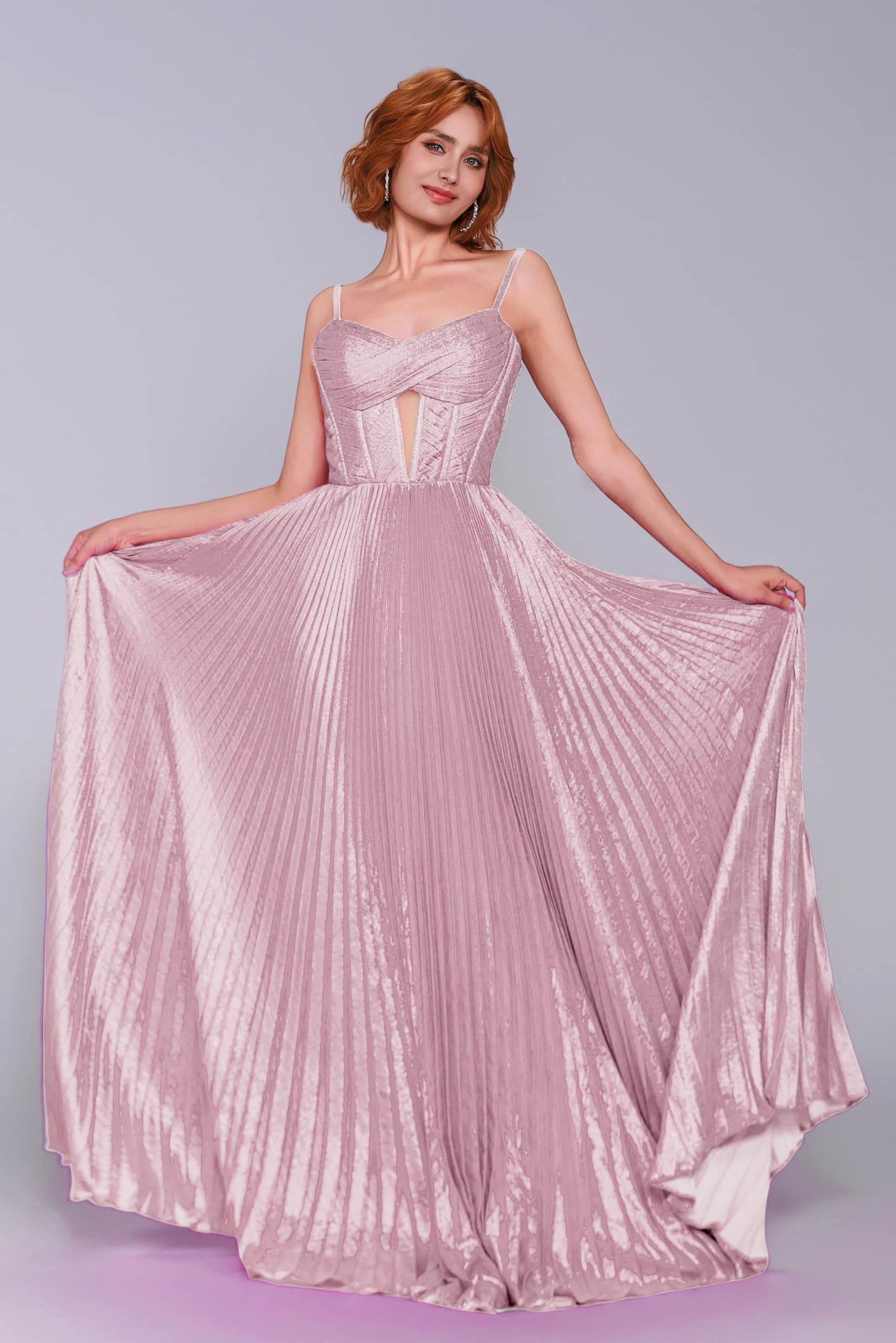 Elegant A Line Maxi Metallic Prom Dress for Prom
