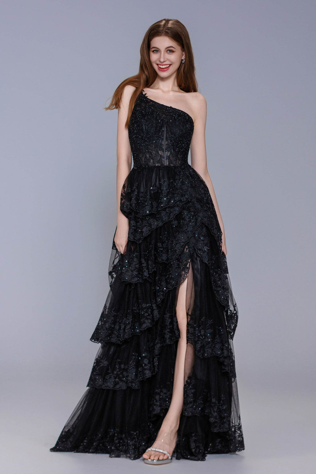 Elegant Ball Gown Maxi Tulle Prom Dress for Prom