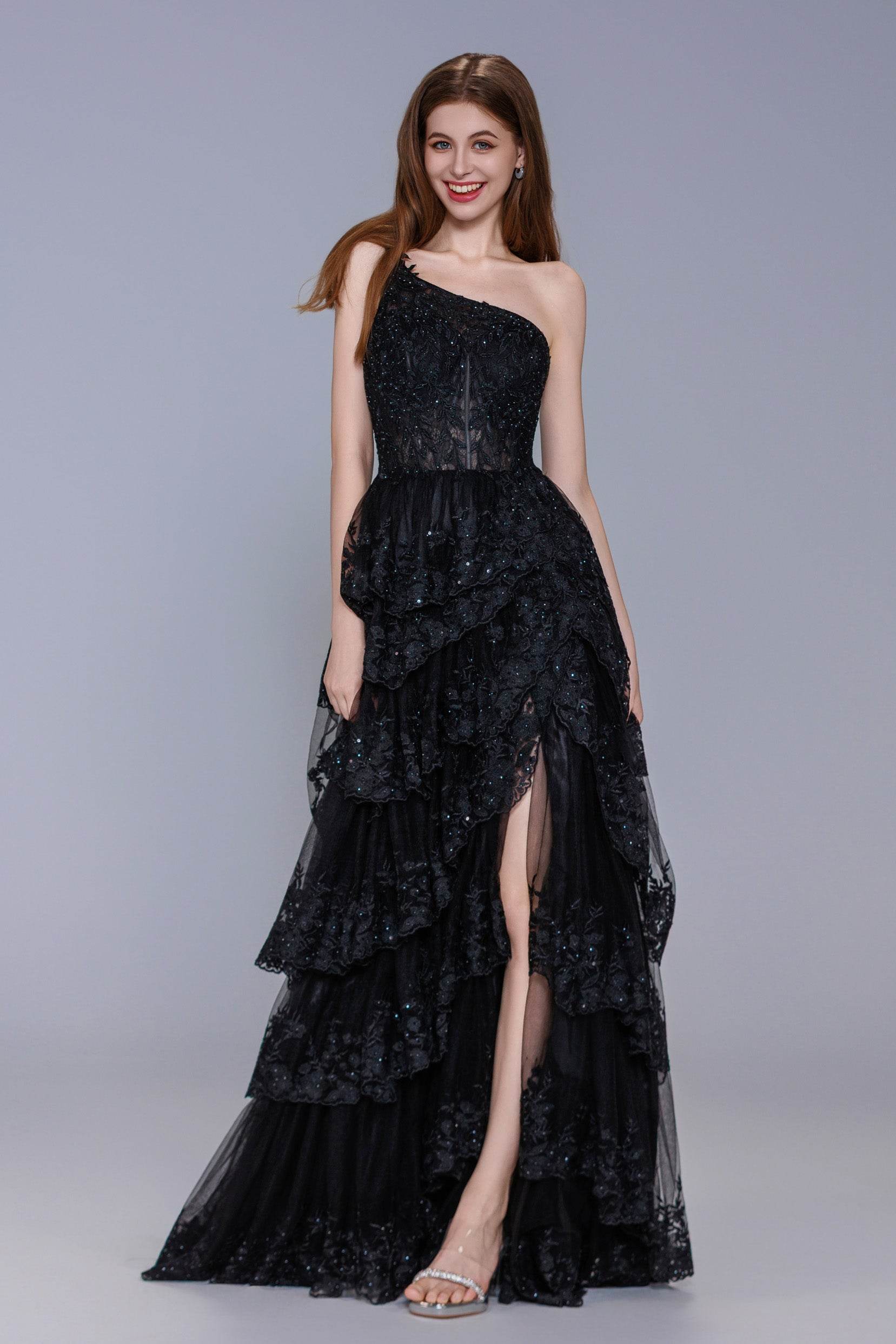 Elegant Ball Gown Maxi Tulle Prom Dress for Prom