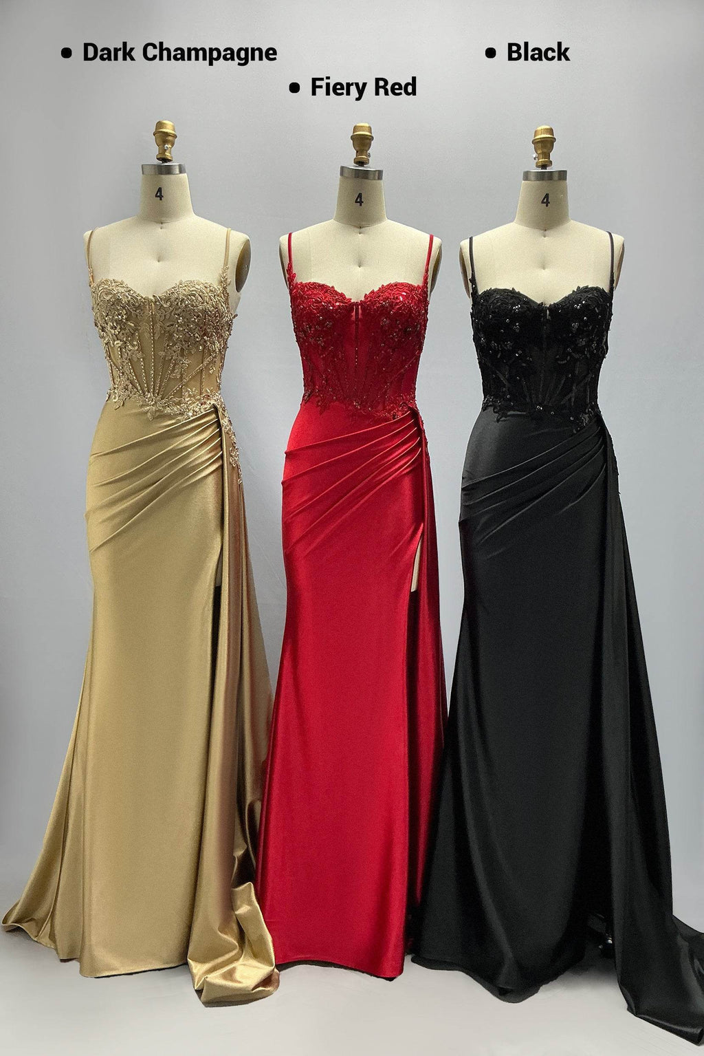 Elegant Sheath Column Sweep Brush Train Stretch Satin Prom Dress for Prom