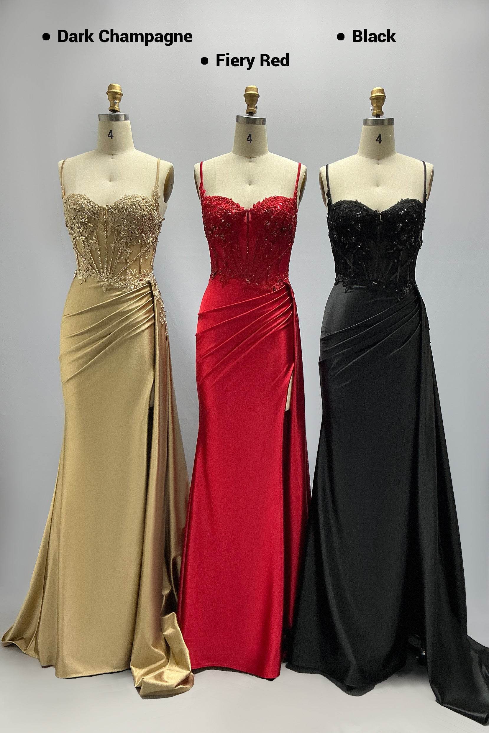 Elegant Sheath Column Sweep Brush Train Stretch Satin Prom Dress for Prom