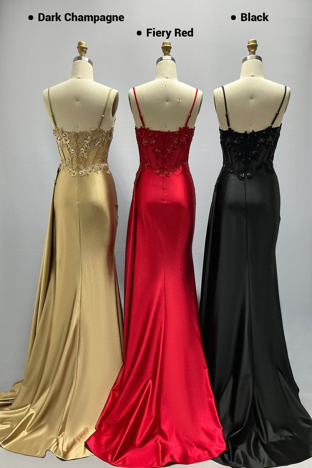 Elegant Sheath Column Sweep Brush Train Stretch Satin Prom Dress for Prom