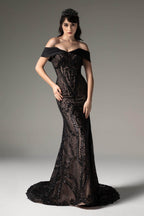 Elegant Princess Chapel Train Satin Wedding Dress Wedding Dress