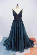 Elegant A Line Court Train Tulle Wedding Dress Wedding Dress