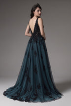 Elegant A Line Court Train Tulle Wedding Dress Wedding Dress