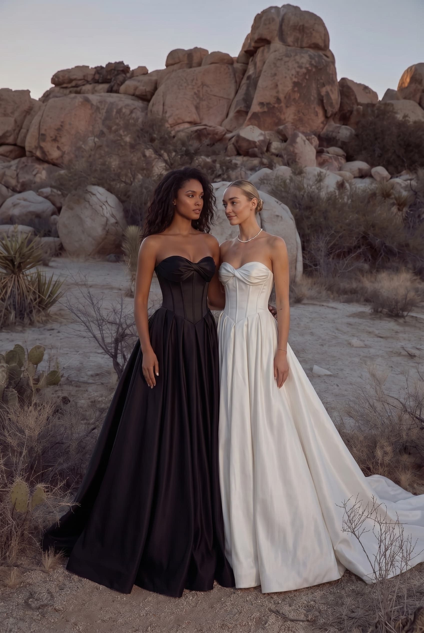 Elegant A Line Court Train Satin Wedding Dress Wedding Dress