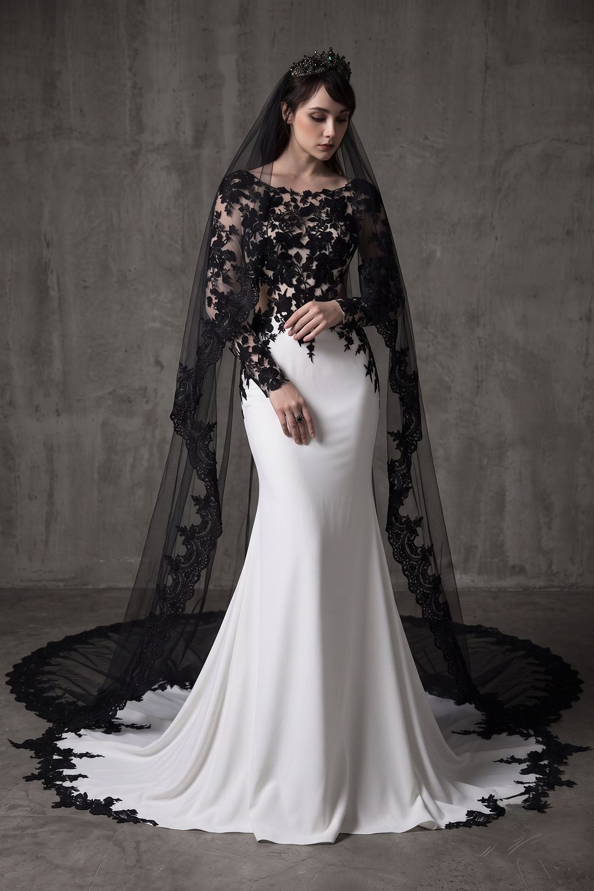 Elegant Trumpet Mermaid Chapel Train Elastic Satin Wedding Dress Wedding Dress