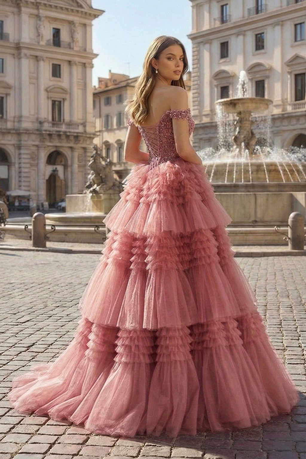 Aurelia Wren detail image 8 prom dress