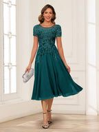Valerie peacock front view mother of the bride dress