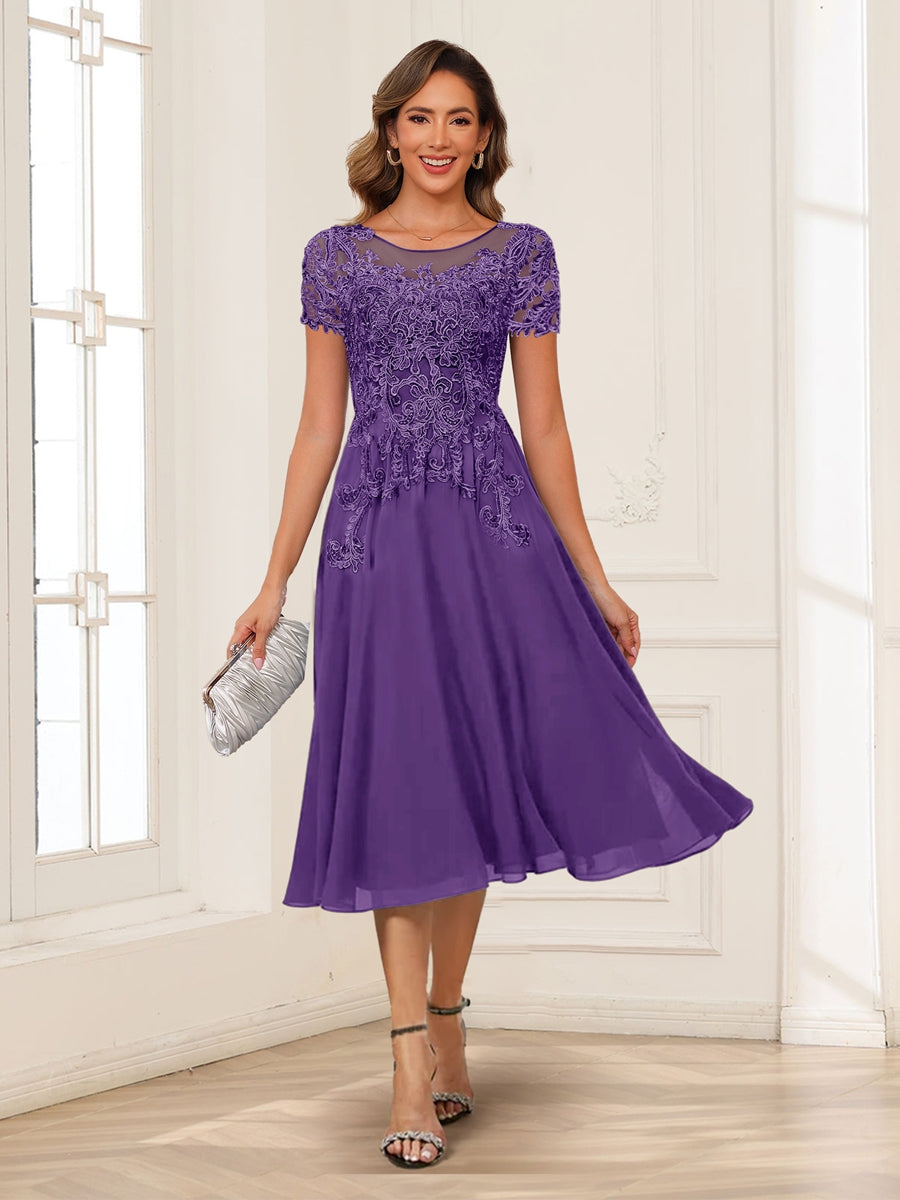 Valerie regency front view mother of the bride dress