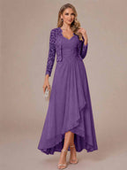 Oceane regency front view mother of the bride dress