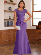 Genevieve Lark Regency front view mother of the bride dress