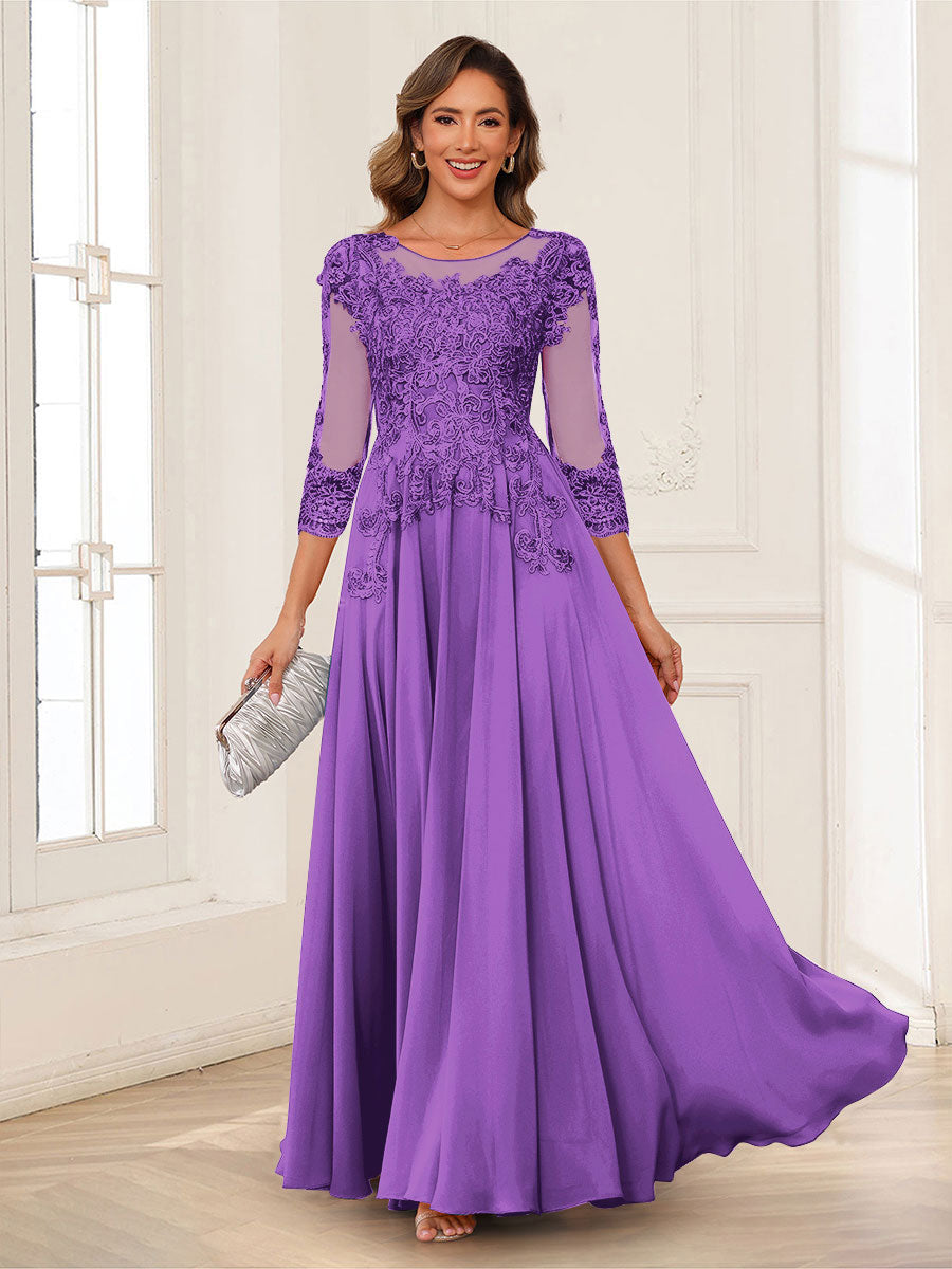 Dorothea June Regency front view mother of the bride dress