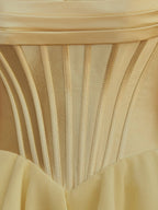 Mirabel Yellow detail 8 homecoming dress