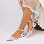 Elara Flat Ivory detail view 7 shoes