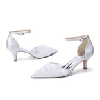 Vienne Stiletto Ivory detail view 2 heels