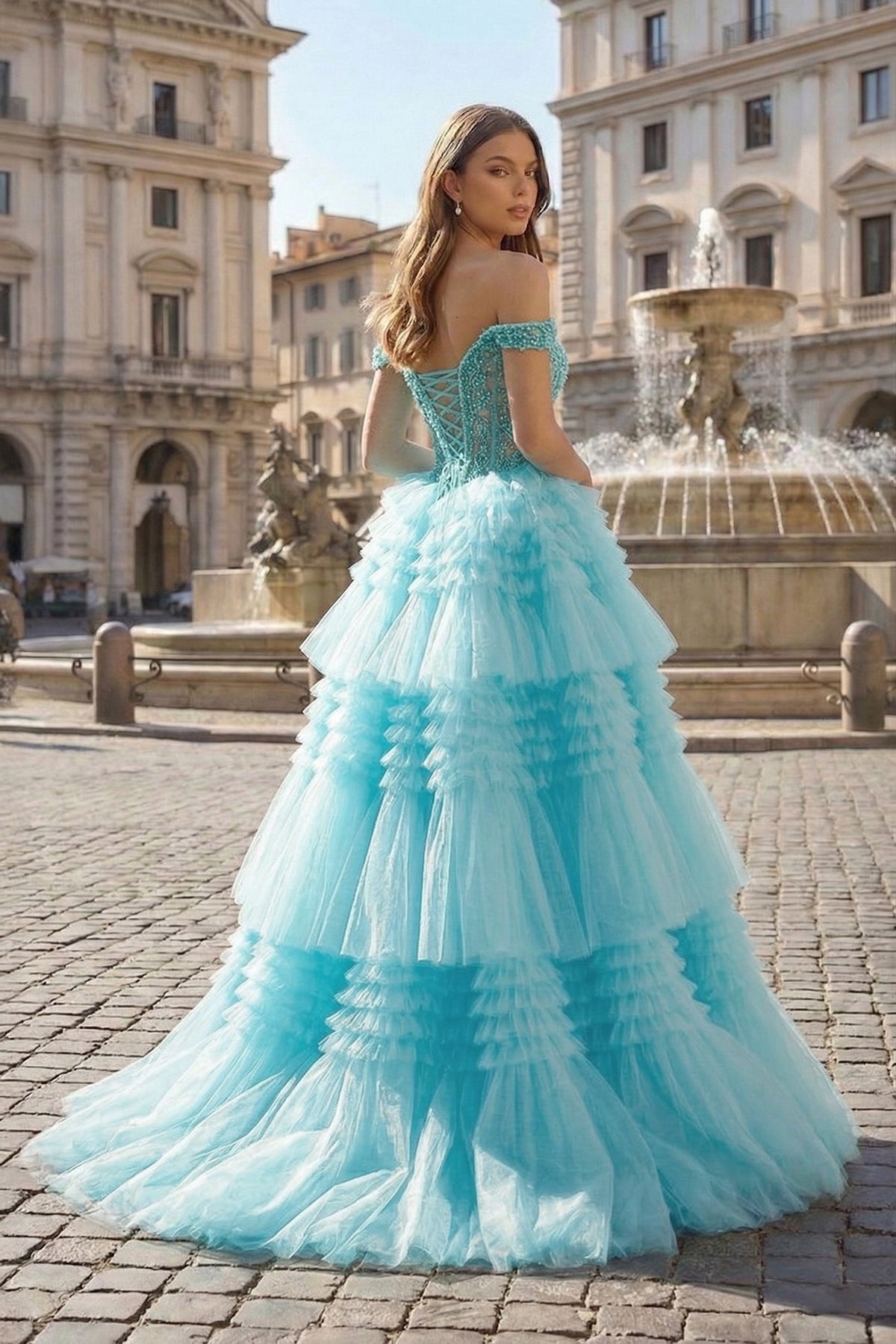 Aurelia Wren detail image 10 prom dress