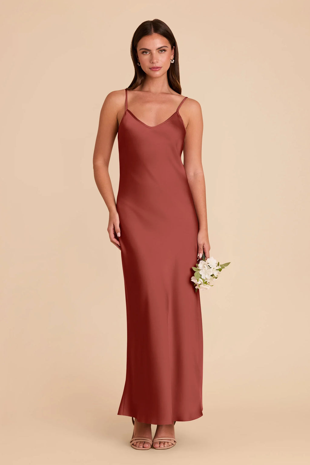 Amara Spice alternate view 2 bridesmaid dress