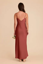 Amara Spice alternate view 4 bridesmaid dress
