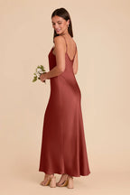 Amara Spice alternate view 3 bridesmaid dress