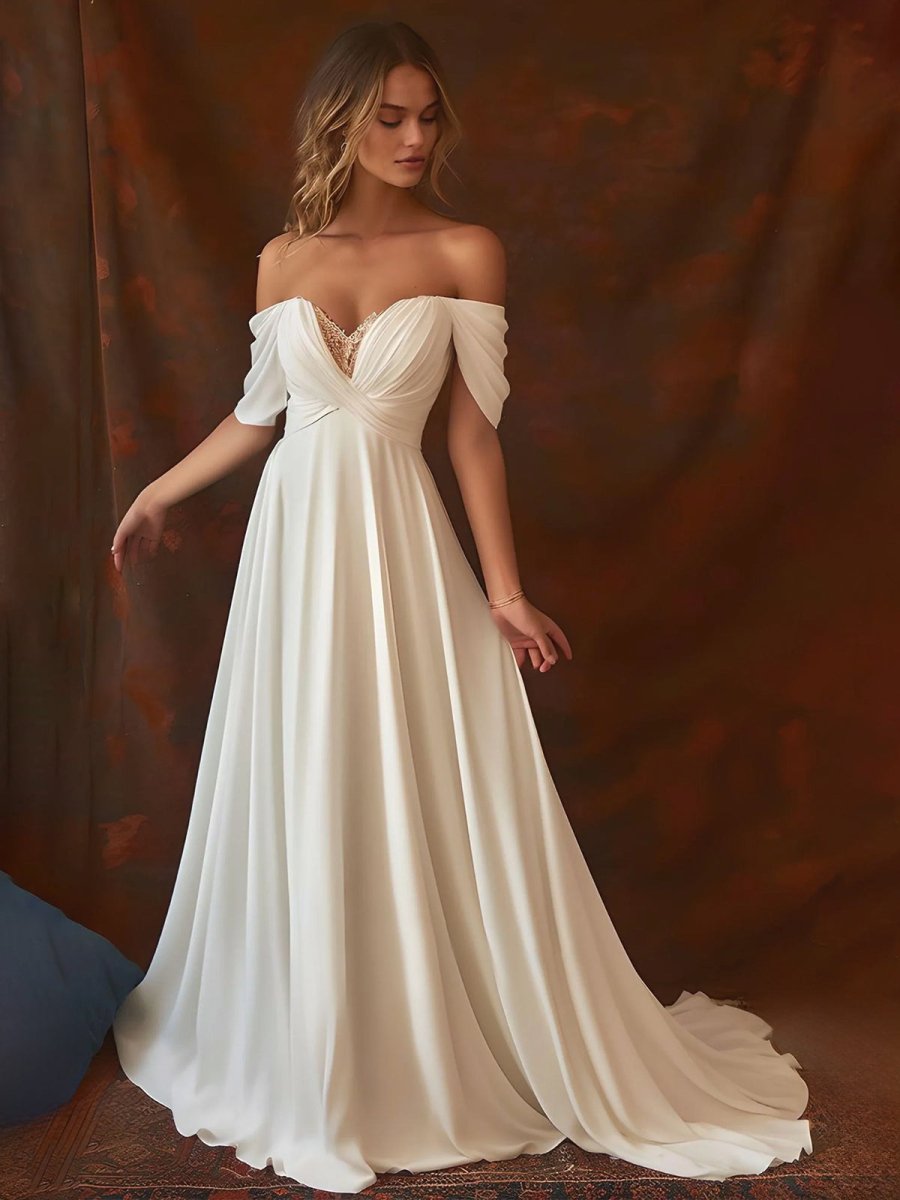 Clarisse Rose detail image 4 wedding dress