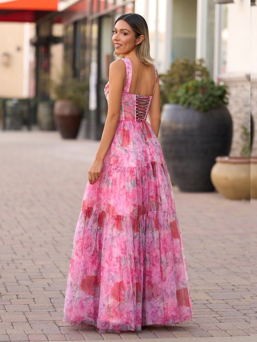 Lorelei Skye Rose Pink detail 1 prom dress