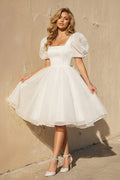 Bellamy Wren Diamond White front view wedding dress