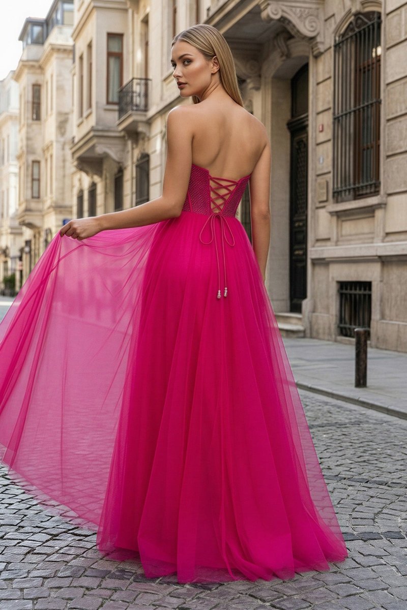 Zephyra detail image 2 prom dress